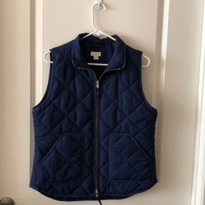J. Crew Vest Navy Blue Medium